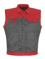 Mascot Bodywarmer Trento 00989-620 antraciet-rood